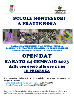 Volantino Open Day 2023